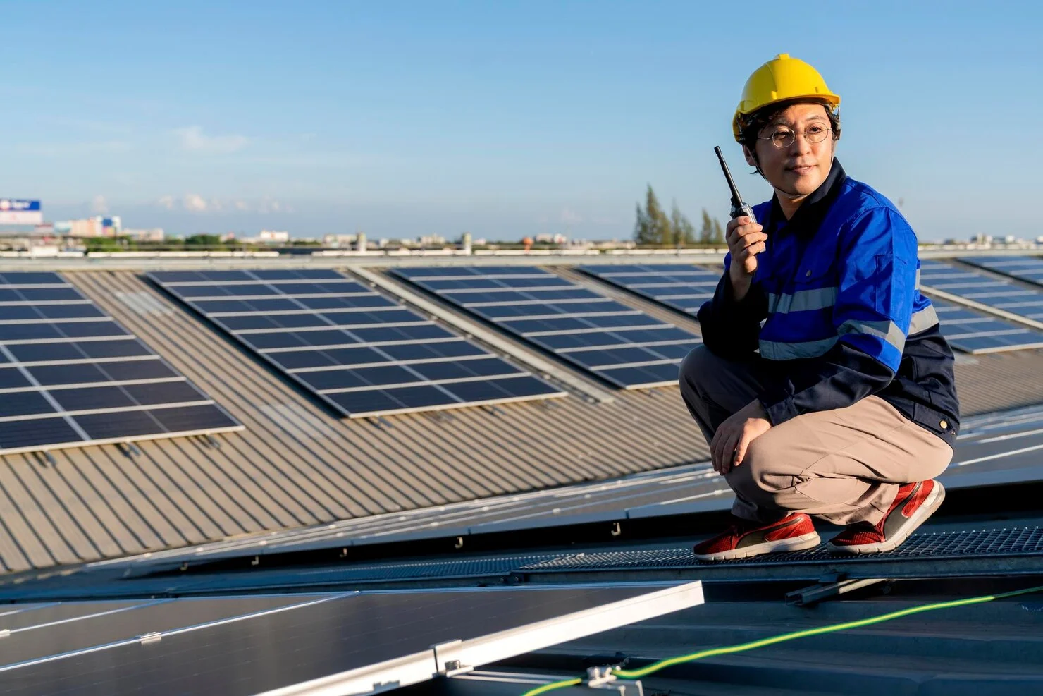 Solar-Powered Roof Shingles