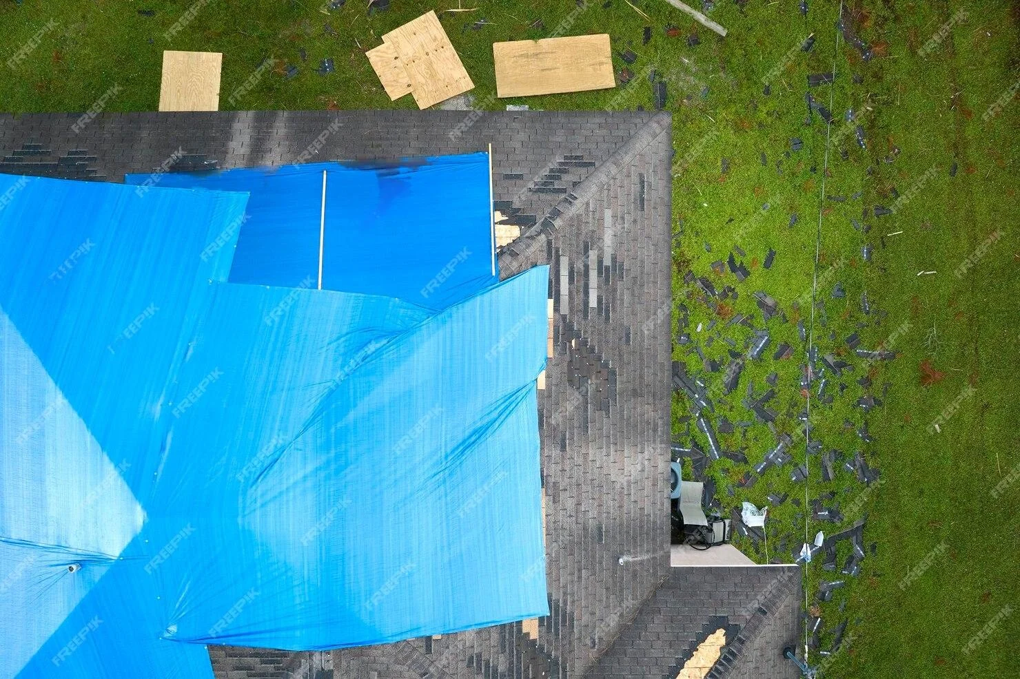 Roof Tarping Services
