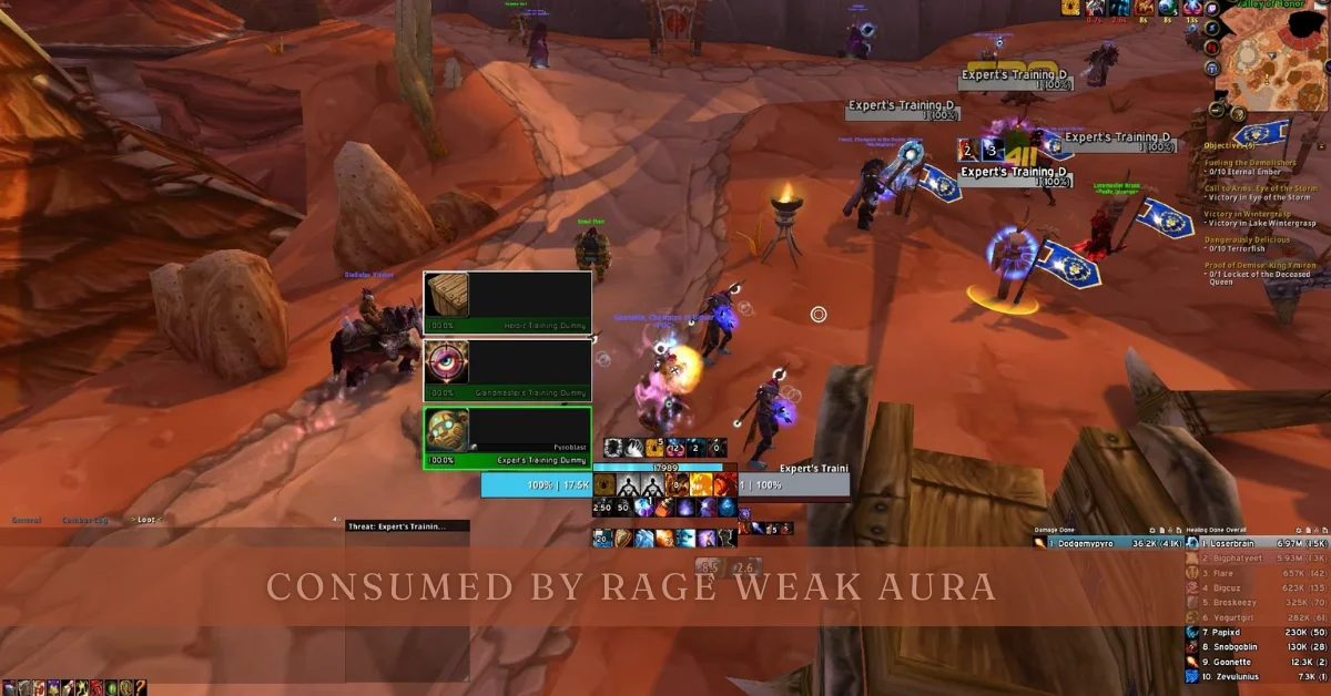 consumed by rage weak aura