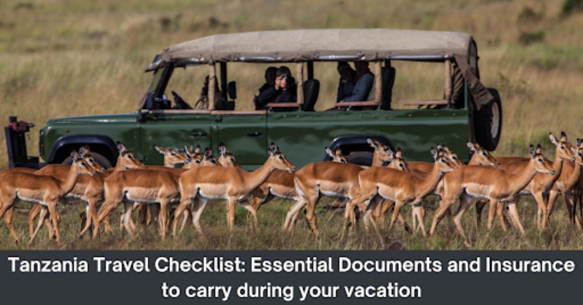 TANZANIA TRAVEL CHECKLIST