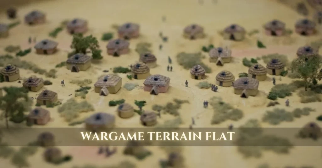 wargame terrain flat