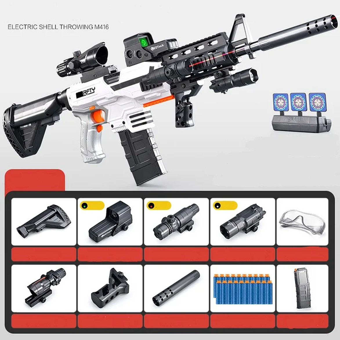 Sembylon M416 Auto Dart Blaster