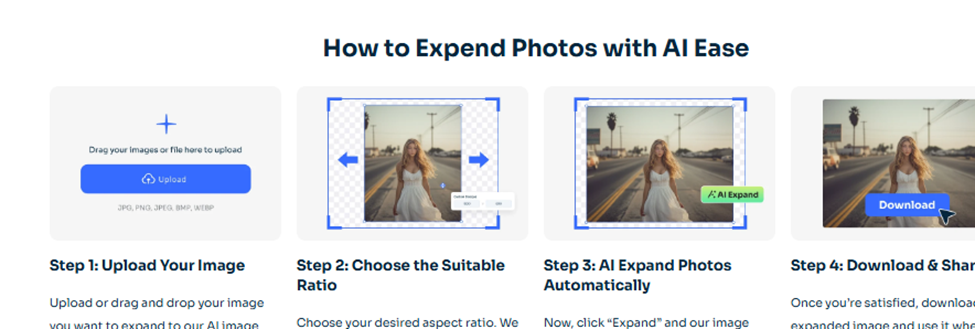 EXPAND PHOTOS WITH AI EASE