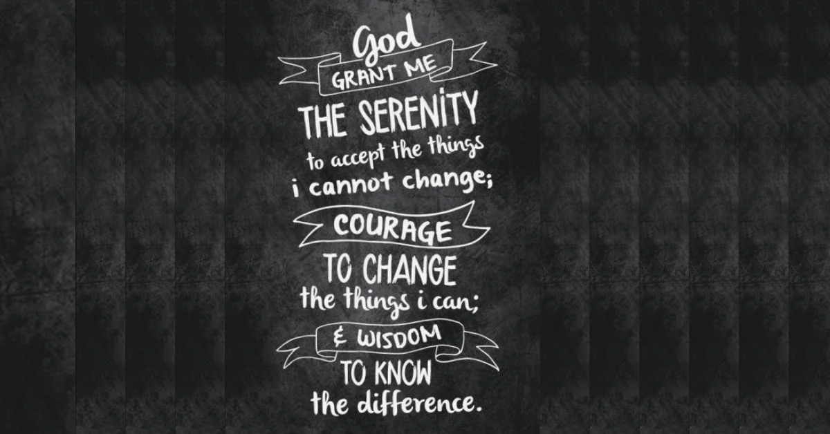 god grant me the serenity