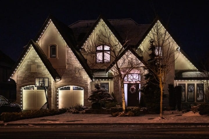 Christmas Light Installation in Hinsdale IL