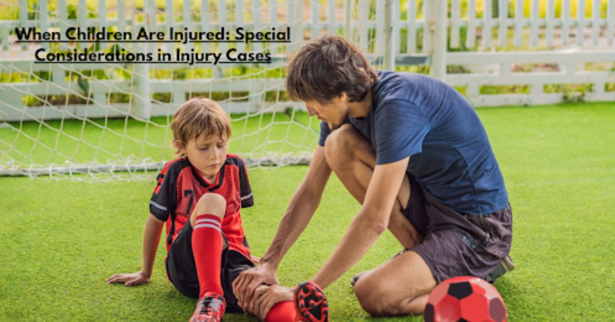 CHILDREN ARE INJURED