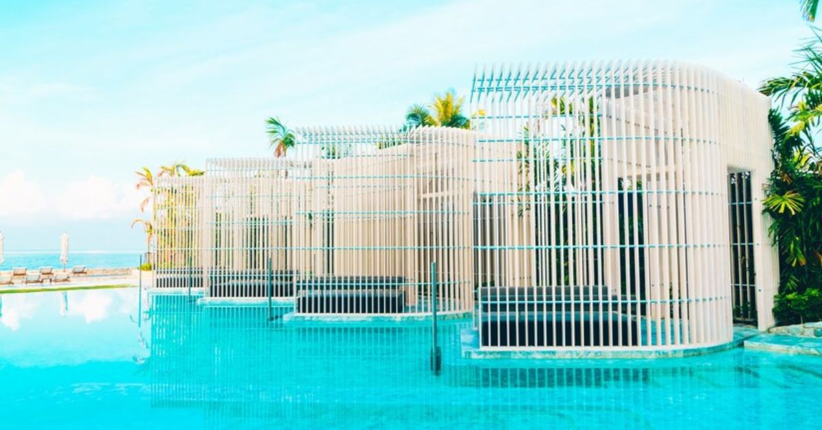 Luxury Space Design in Dubai with Pool and Landscape