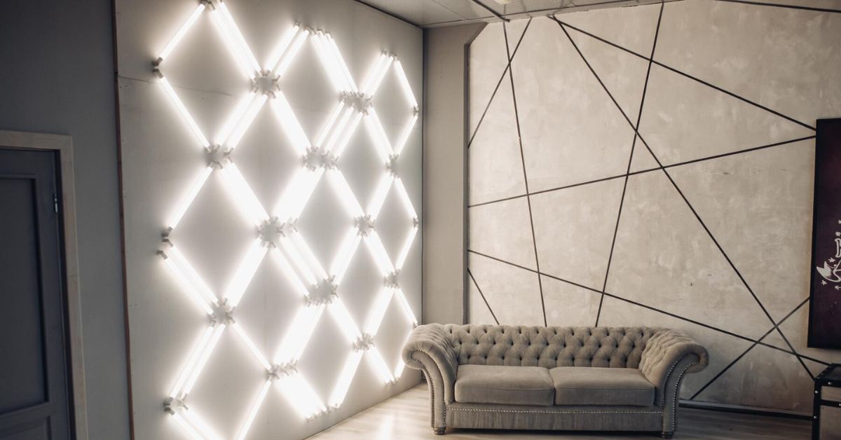 WALL PANELING ENHANCES INTERIOR