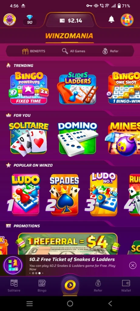 Winzo Games