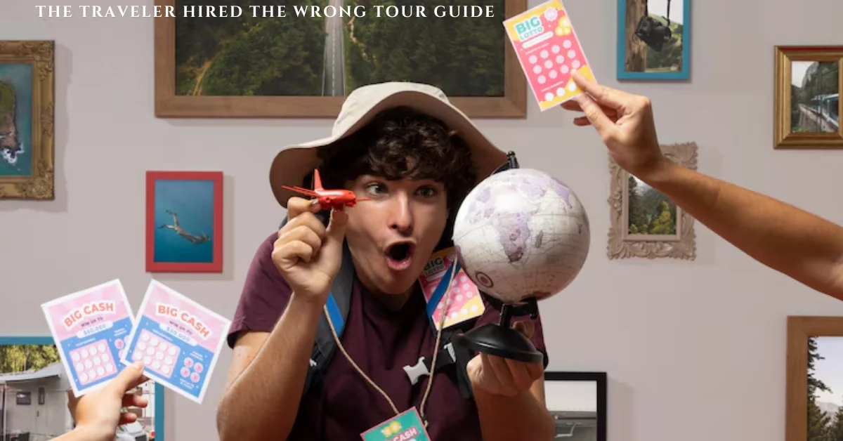 the traveler hired the wrong tour guide