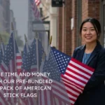 American stick flags