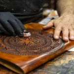 Leather embossing techniques