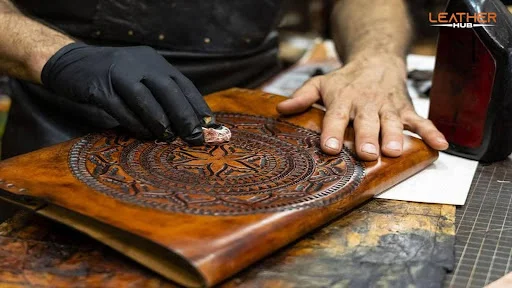 Leather embossing techniques