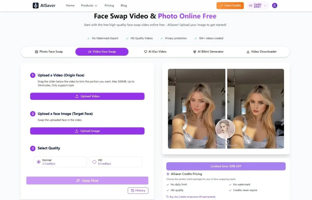 AI Face Swap Videos Online