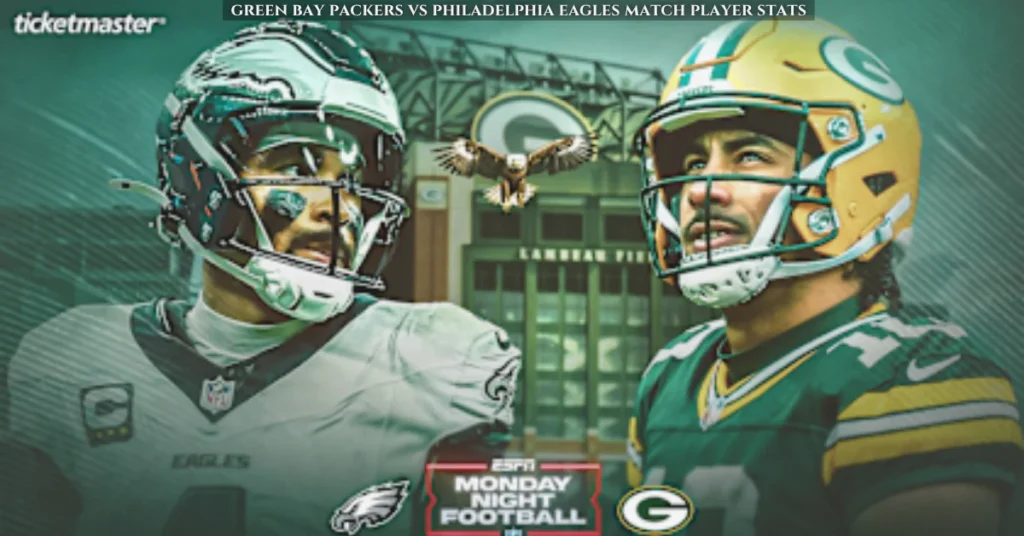 green bay packers vs philadelphia eagles match player stats