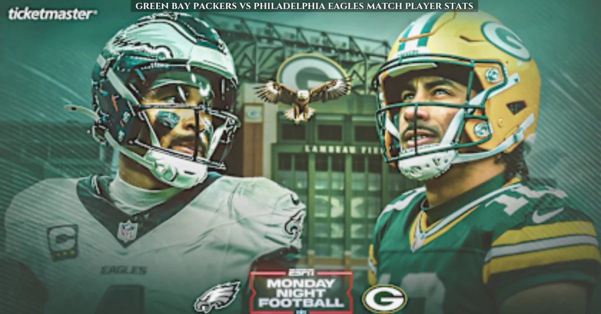 green bay packers vs philadelphia eagles match player stats