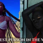 blackest person in the world