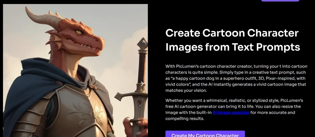 AI character generator