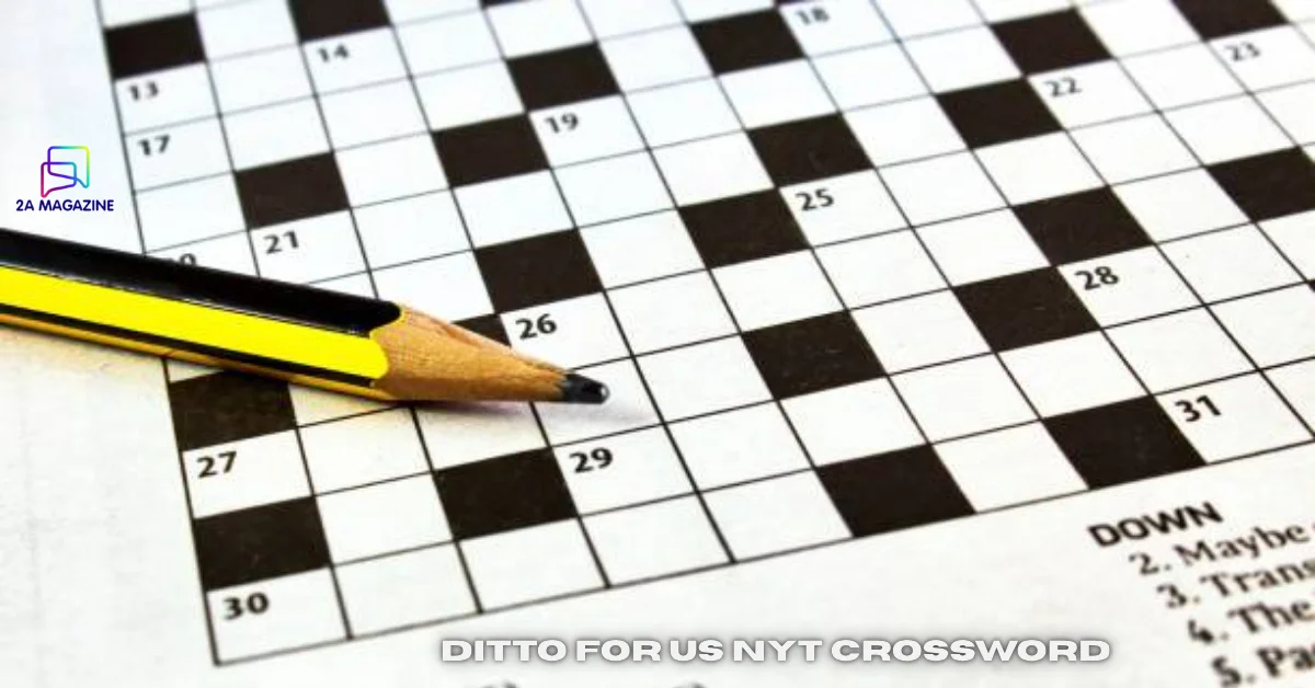 ditto for us nyt crossword