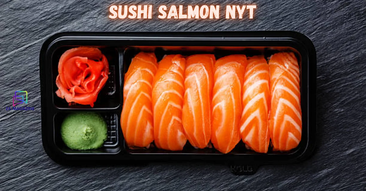 Sushi Order Topped With Salmon Nyt