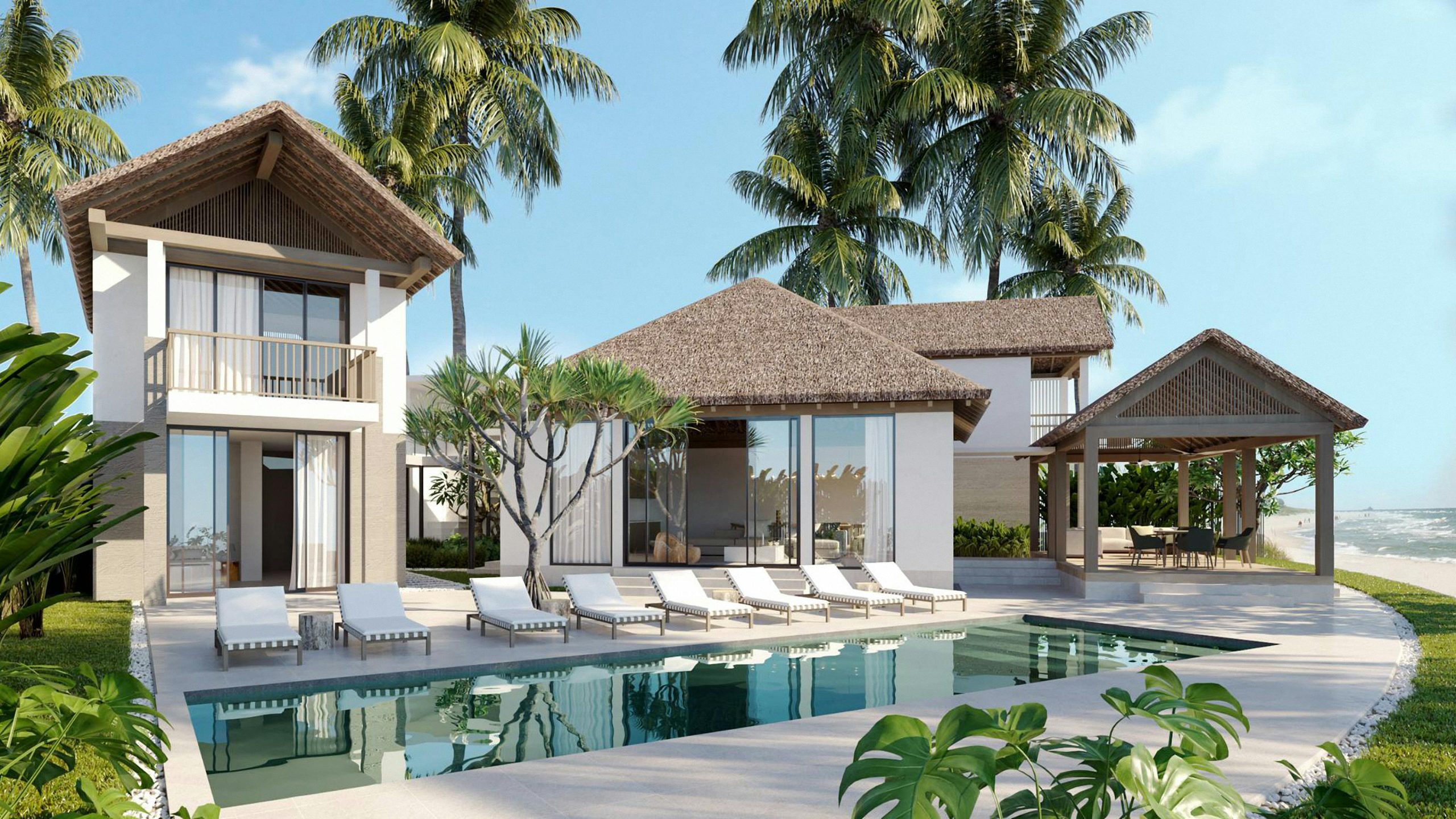 beachfront retreat
