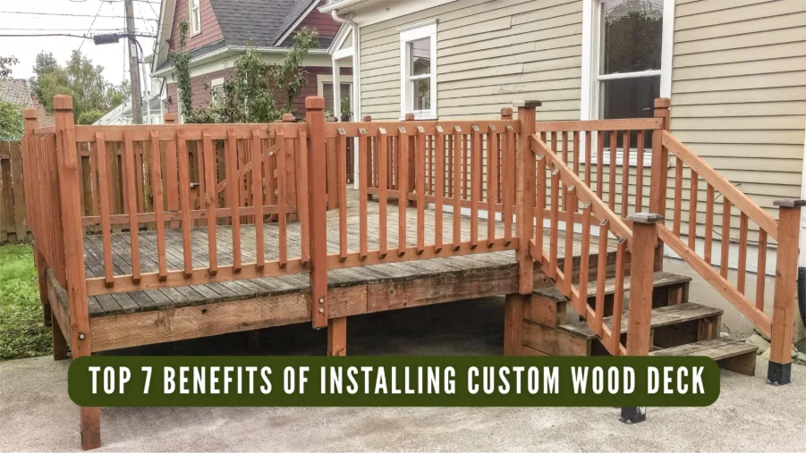 Installing Custom Wood Deck