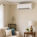 Mitsubishi Mini Split Air Conditioning Unit