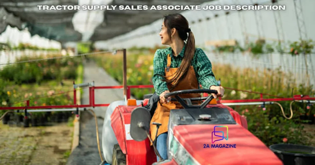 tractor supply sales associate job description