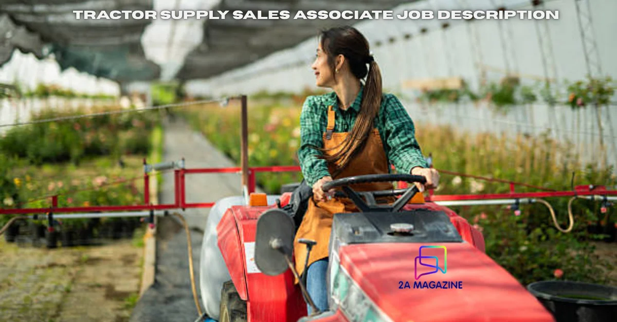 tractor supply sales associate job description