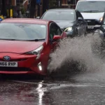 Car Feels Unsafe in Heavy Rain