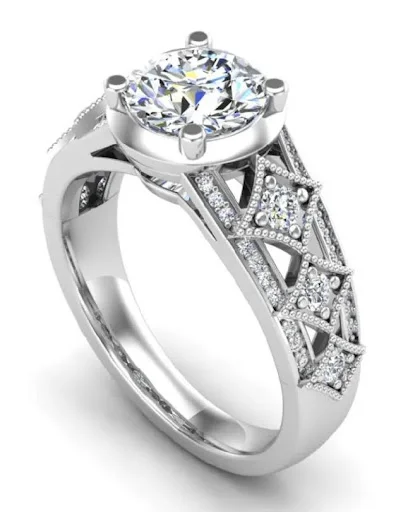 Round Diamond Rings