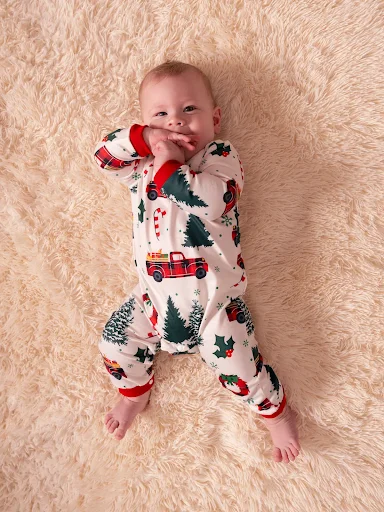 baby Christmas pajamas
