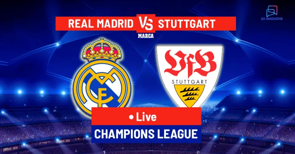 Real Madrid vs VfB Stuttgart Timeline