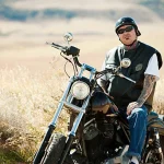 Motorcycle Leather Vest