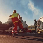 highway truck wreck in Charlotte