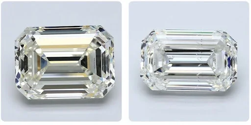 Emerald Cut Diamond Rings