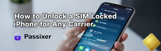 SIM locked iPhone