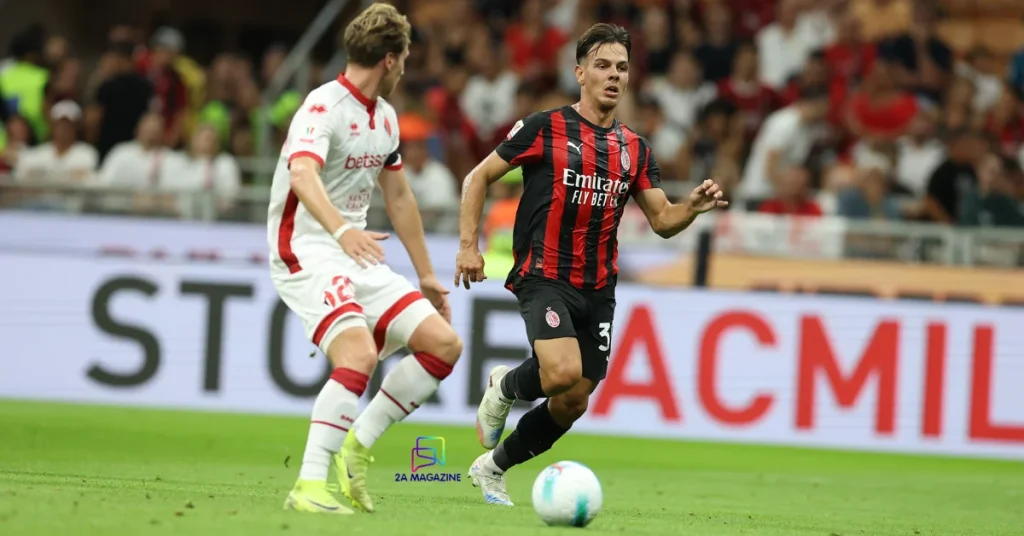 ac milan vs ssc bari timeline