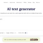 AI text generator