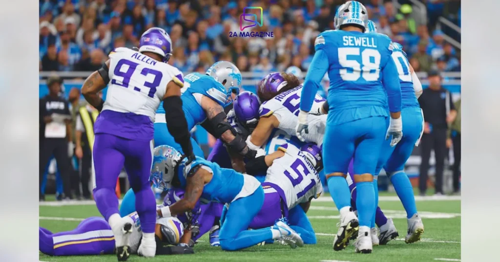 detroit lions vs minnesota vikings match player stats