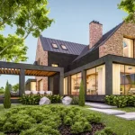 modern home exterior