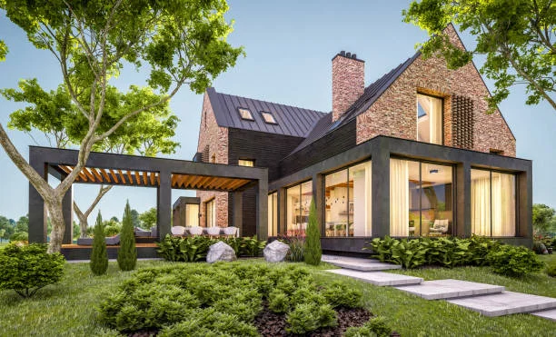 modern home exterior