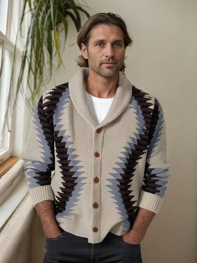 Men's crewneck sweater