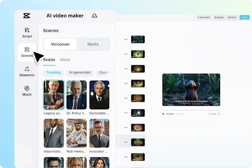 AI voice and video generators