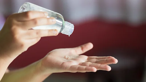 Hand sanitizer disposal