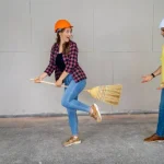 Post-construction cleaning