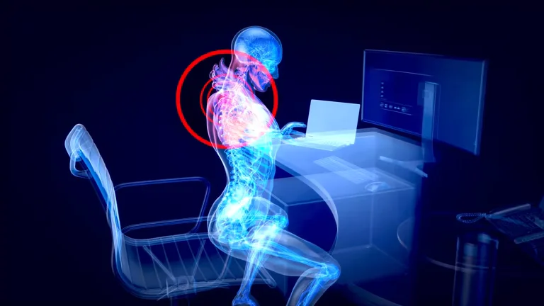 Poor workplace ergonomics