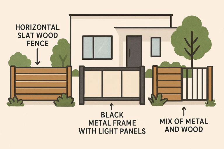 Modern Fence Design Ideas