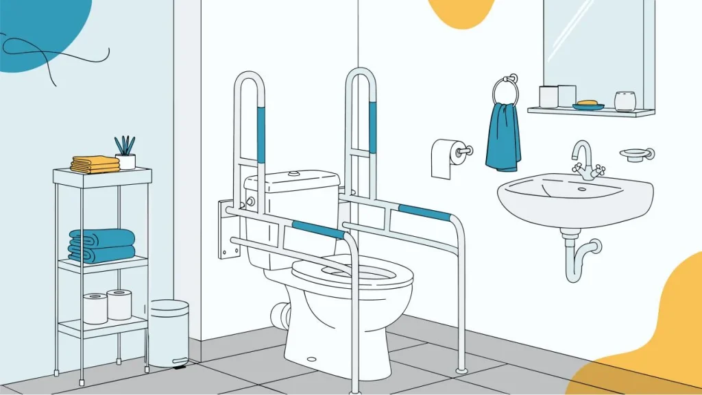 Accessible bathroom design