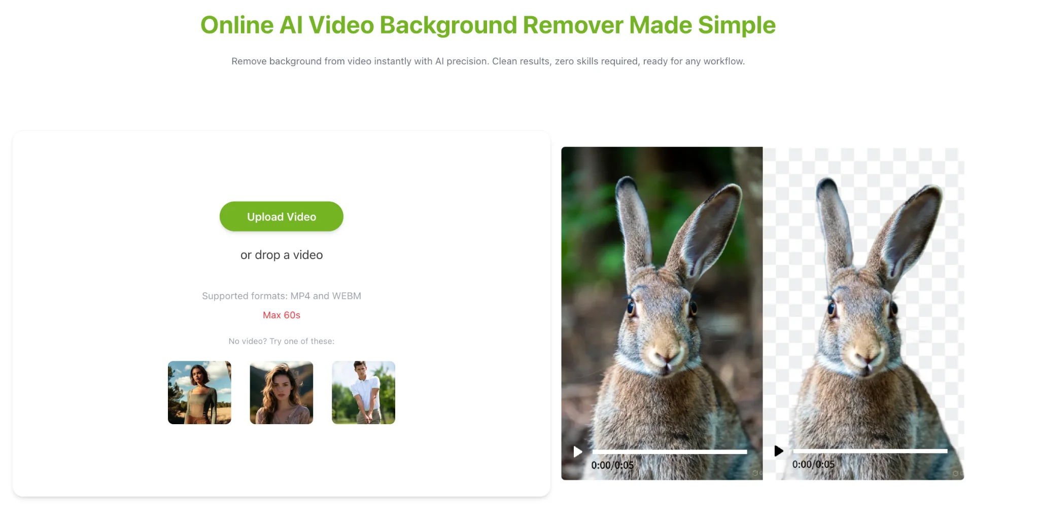 Video Background Remover